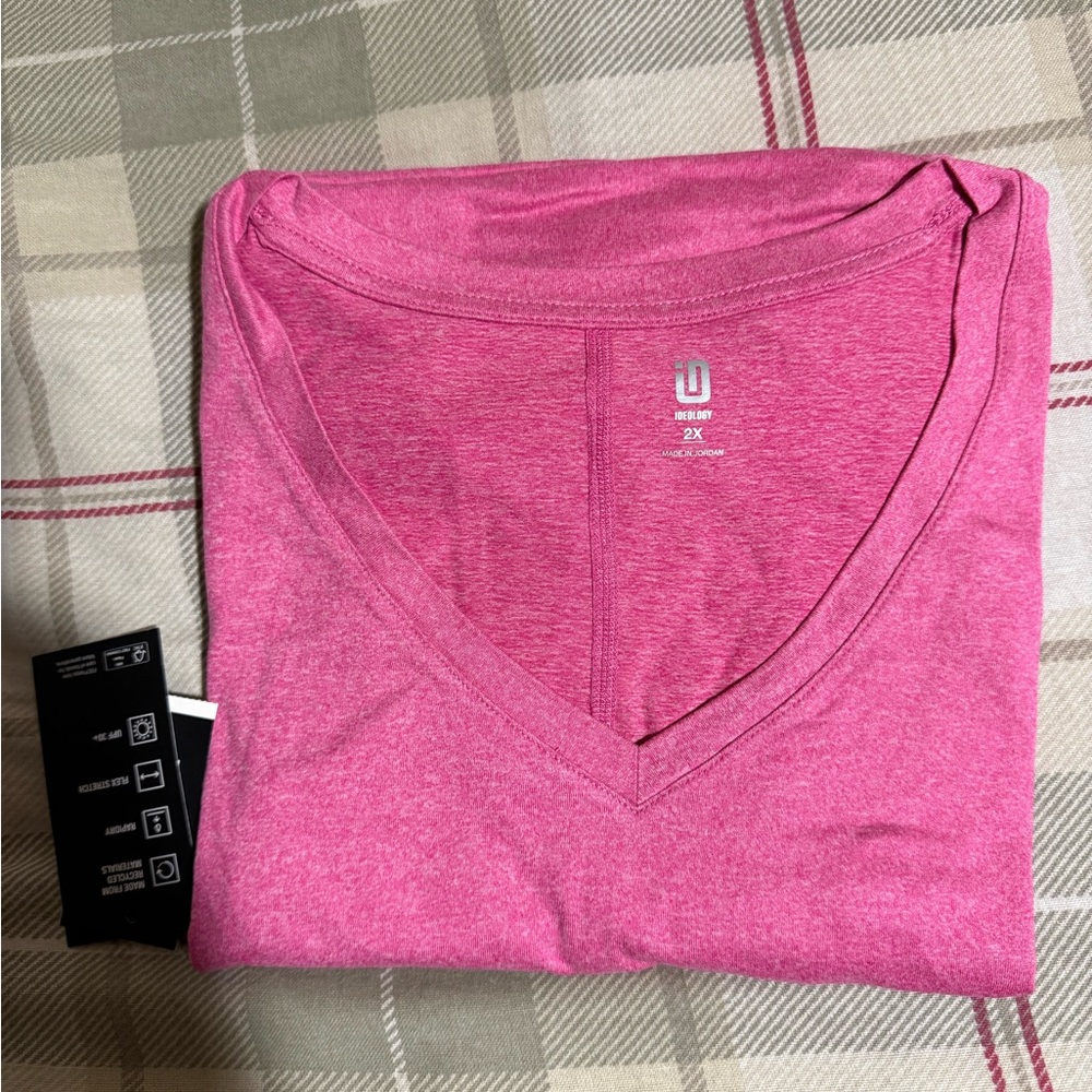 Ideology Pink Short Sleeve Tee - Picture 2 of 3